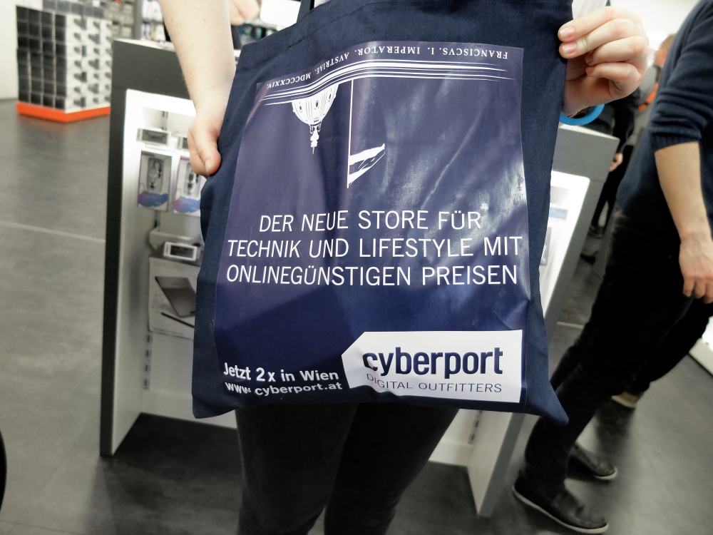 Logoform Cyberport_Wien_Bag